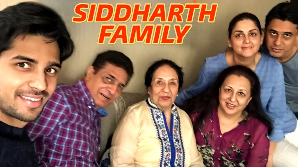 Sidharth Malhotra family